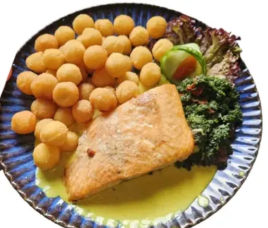 Grillowany stek z łososia